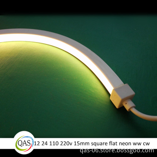 12V and 24V Flat Neon Flex: IP68 Silicone Encapsulated Lighting Solutions